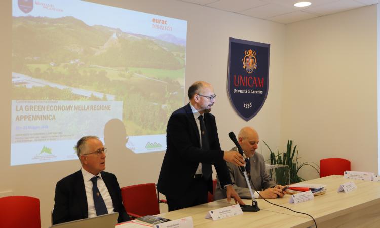 Unicam ed Eurac insieme per un convegno sulla green economy nella regione appenninica