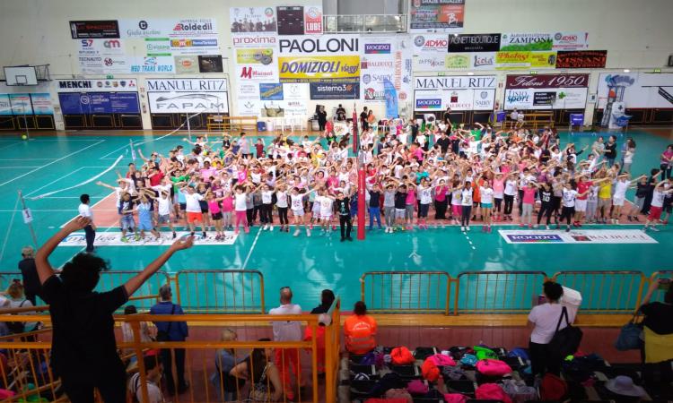 Volley Macerata, si conclude con una bellissima festa il Progetto Scuola della Lube - FOTO Volley Macerata, si conclude con una bellissima festa il Progetto Scuola della Lube - FOTO