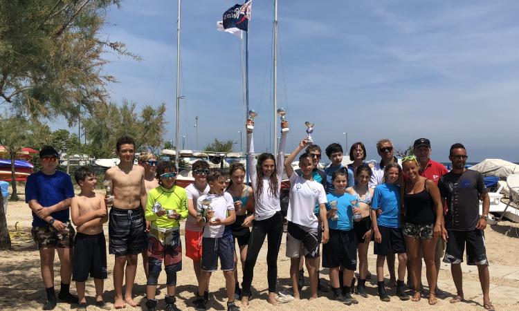 Porto Potenza, la stagione parte a "gonfie vele" con la Regata Optimist: i risultati