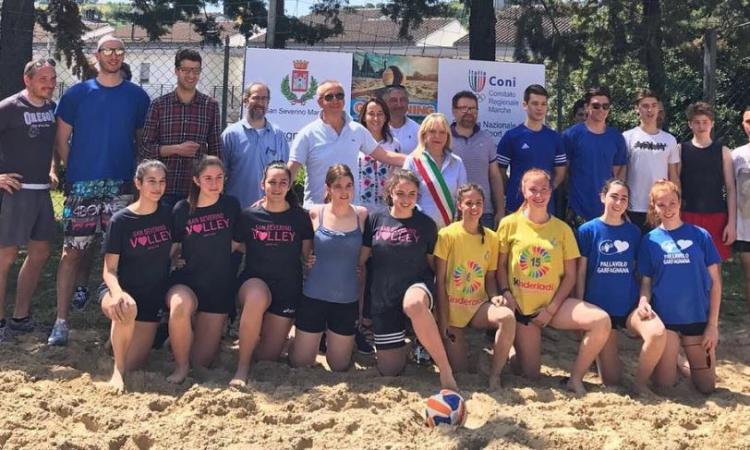 Giornata nazionale dello Sport: inaugurata a San Severino nuova stagione beach volley e gommoning