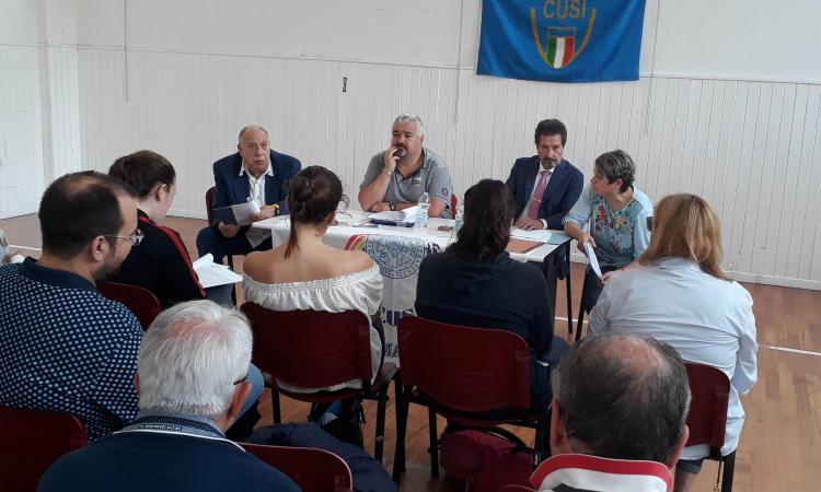 Cus Macerata, all'assemblea annuale il presidente De Introna riordina il Direttivo: nuovi vice presidenti Ranciaro e Palmioli Cus Macerata, all'assemblea annuale il presidente De Introna riordina il Direttivo: nuovi vice presidenti Ranciaro e Palmioli