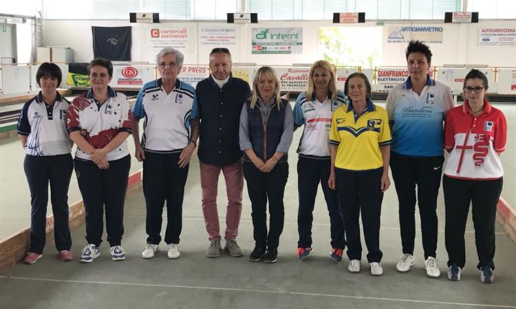 San Severino, il bocciodromo comunale ha ospitato le eliminatorie specialità individuale femminile dei campionati italiani