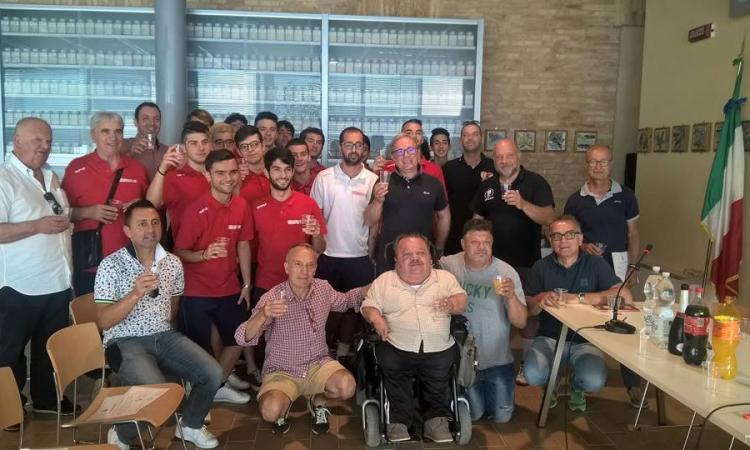 Chiesanuova: i campioni della Juniores in Comune Chiesanuova: i campioni della Juniores in Comune