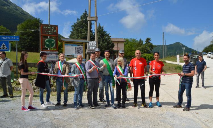 Pian d'Elmo, inaugurato il nordic walking park di Monte San Vicino e Monte Canfaito
