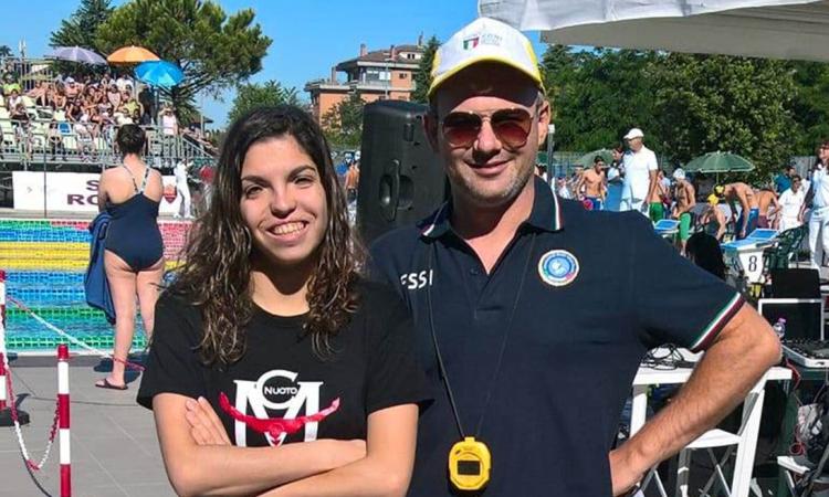 Maria Chiara, non udente, ma grande talento in vasca: exploit ai Campionati italiani e convocazione per gli Europei