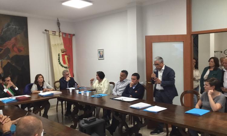 San Ginesio: si é insediato il nuovo sindaco, Giuliano Ciabocco