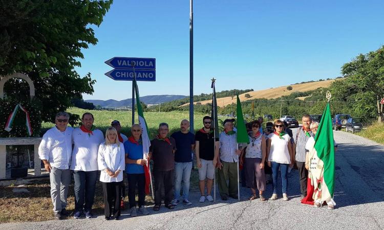 San Severino, celebrata la Liberazione nel ricordo delle vittime degli eccidi di Chigiano e Valdiola