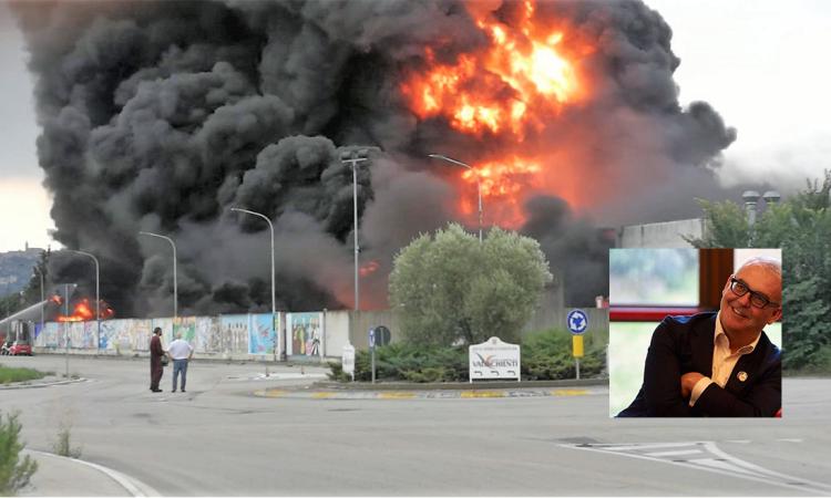 Incendio alla Orim, l'appello dei sindaci (video e foto)