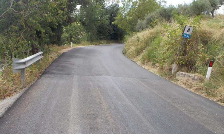 Terminati gli interventi di manutenzione sulla Faleriense - Ginesina e sulla Sarnano - Sassotetto Terminati gli interventi di manutenzione sulla Faleriense - Ginesina e sulla Sarnano - Sassotetto