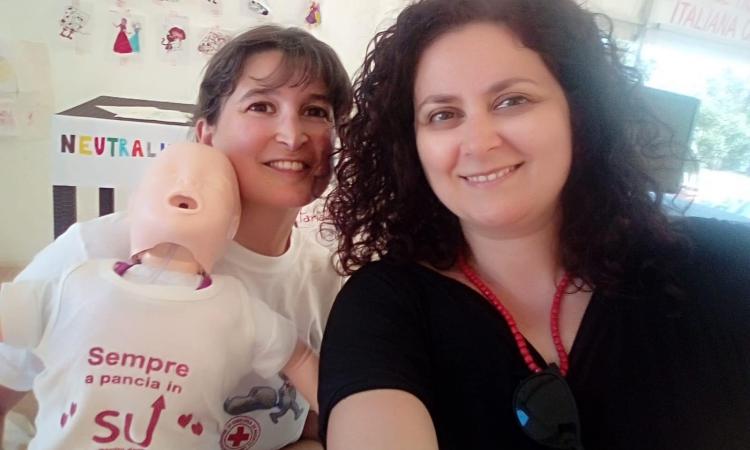 Civitanova, con la Croce Rossa s'imparano le manovre di disostruzione pediatrica