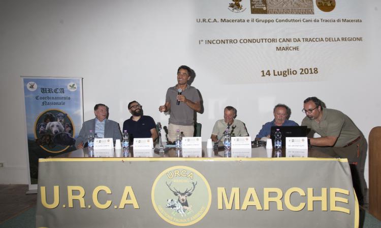 Cani da traccia: i conduttori della Regione Marche si ritrovano all'Abbadia di Fiastra Cani da traccia: i conduttori della Regione Marche si ritrovano all'Abbadia di Fiastra