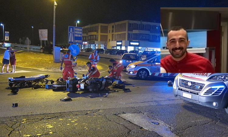 Schianto a Civitanova, Federico non ce l'ha fatta Schianto a Civitanova, Federico non ce l'ha fatta