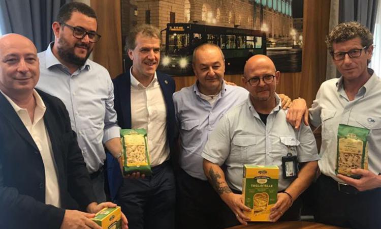 Camerino ringrazia per la solidarietà l'ATV di Verona: a tutti i dipendenti un pacco della "Pasta di Camerino"