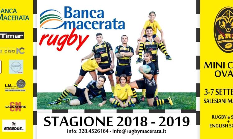 Banca Macerata Rugby, dal 3 settembre il Mini Camp per i giocatori del futuro Banca Macerata Rugby, dal 3 settembre il Mini Camp per i giocatori del futuro