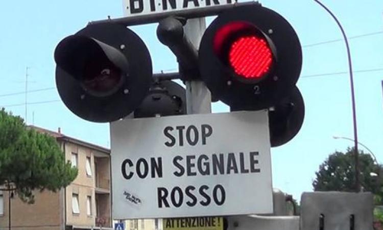 Civitanova, a spasso oltre il passaggio a livello chiuso: multato