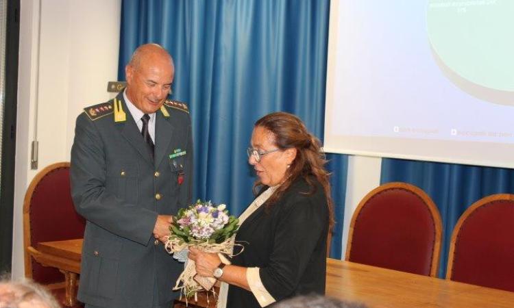 Grande accoglienza al Comando della Guardia di Finanza di Macerata per il neo Prefetto Rolli
