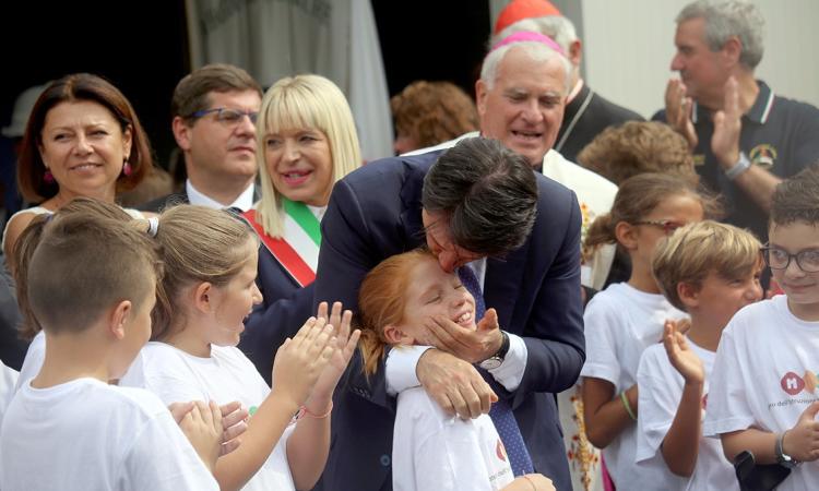 Inaugurazione nuova scuola a San Severino, Conte: "Un esempio virtuoso" - FOTO e VIDEO