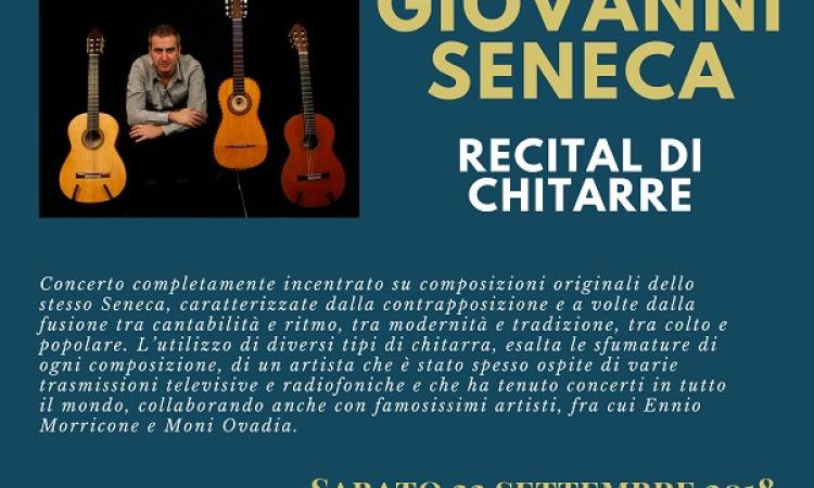 Giovanni Seneca per il Settembre Musicale Montecosarese
