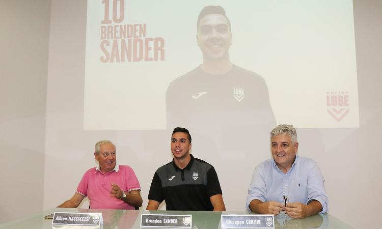 Lube, Brenden Sander si presenta: "Sono carico e pronto a dimostrare il mio valore"