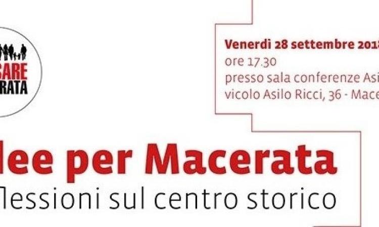 Pensare Macerata organizza un convegno sulle nuove idee per il centro storico Pensare Macerata organizza un convegno sulle nuove idee per il centro storico