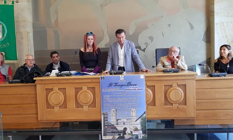 Corridonia, presentata la manifestazione di arte e poesia "Il Tempo Dove"