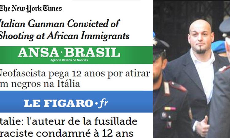 Macerata, la condanna di Traini fa il giro del mondo sulla stampa internazionale Macerata, la condanna di Traini fa il giro del mondo sulla stampa internazionale