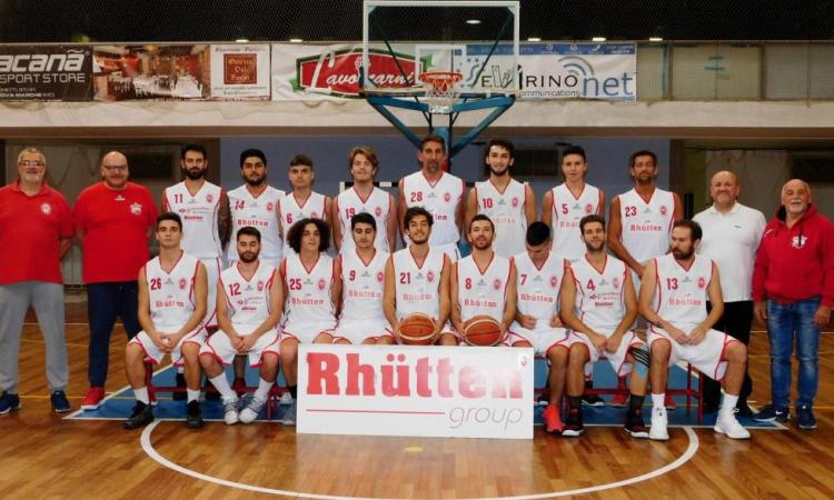 Basket, la Rhutten San Severino pronta all'esordio