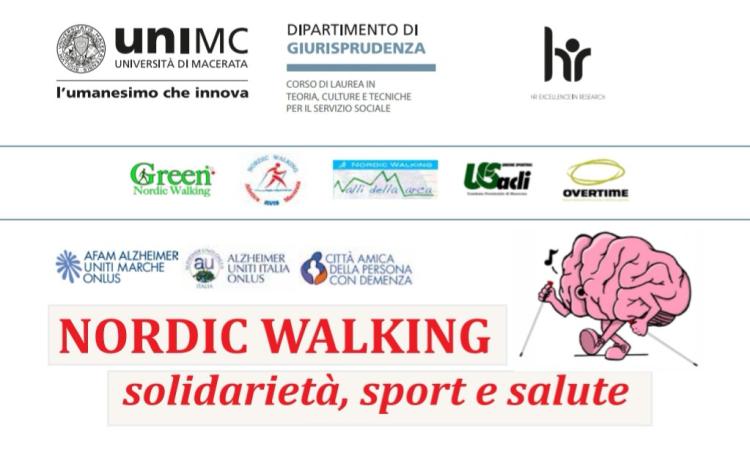 Macerata, Nordic walking tra solidarietà e salute Macerata, Nordic walking tra solidarietà e salute
