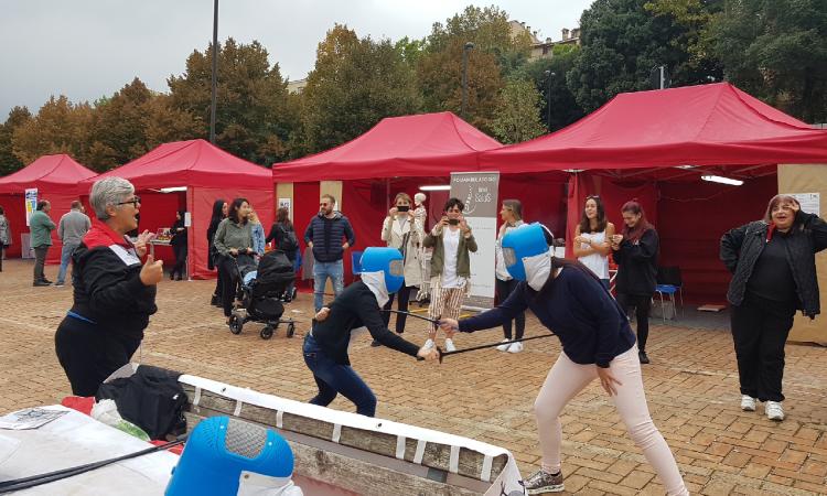 Macerata, a "Sapori e Salute 2018" anche l'associazione Macerata Scherma