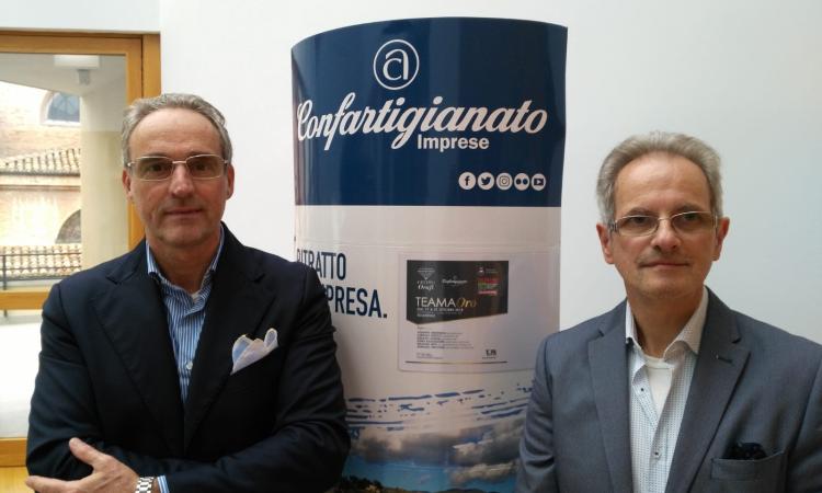 Il Gruppo Orafi di Confartigianato Imprese Macerata al Tolentino Expo con la mostra TeamaOro Il Gruppo Orafi di Confartigianato Imprese Macerata al Tolentino Expo con la mostra TeamaOro
