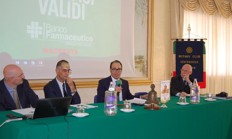 Rotary Club Civitanova, il 20 ottobre un seminario sul banco del farmaco