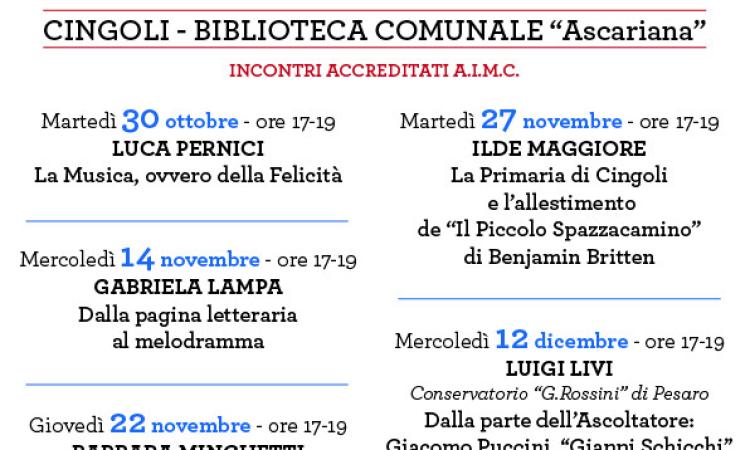 A Cingoli un nuovo appuntamento con "Nati per leggere"