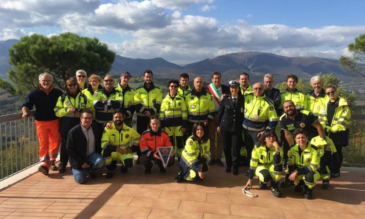 San Ginesio: inaugurato il ponte radio "della solidarietà"