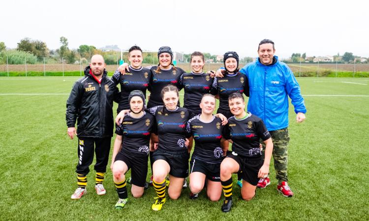 Il rugby maceratese si tinge di rosa Il rugby maceratese si tinge di rosa