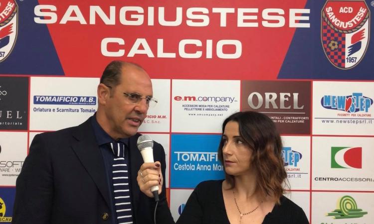 Sangiustese, il dg Cossu: con l'Olympia una sfida di carattere Sangiustese, il dg Cossu: con l'Olympia una sfida di carattere