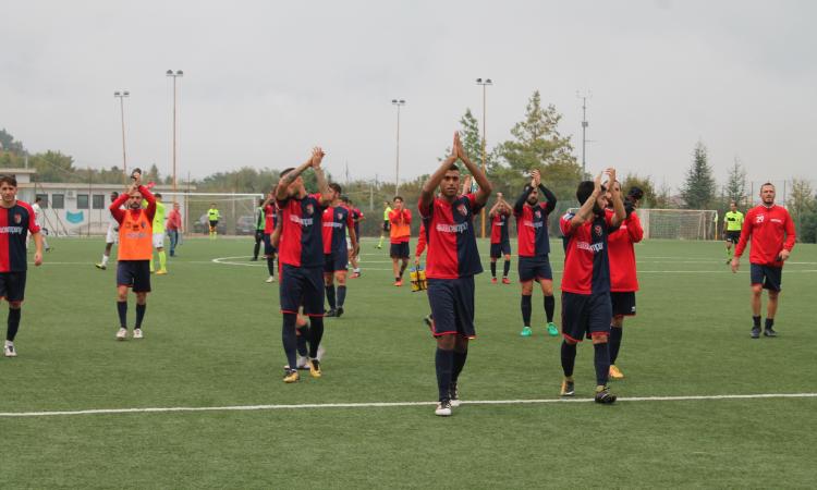 Calcio, Sangiustese e Olympia Agnonese si dividono la posta Calcio, Sangiustese e Olympia Agnonese si dividono la posta