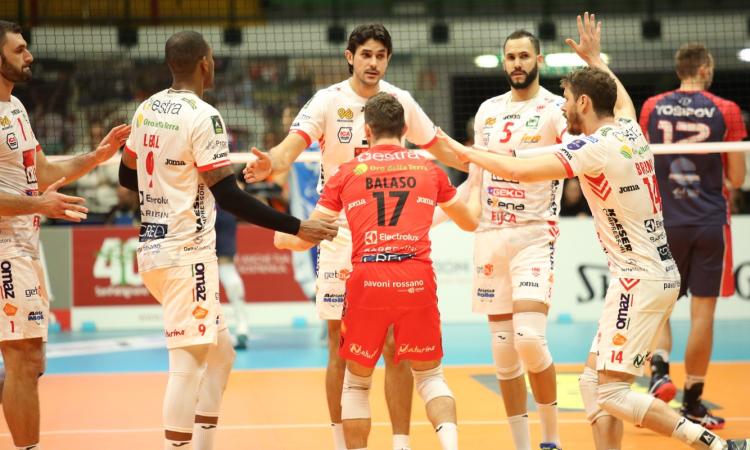 La Lube soffre ma vince in volata a Monza: quinto successo in SuperLega