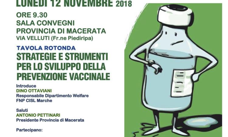 Macerata: prevenzione, vaccini e salute, iniziativa dei Pensionati di Cgil Cisl e Uil
