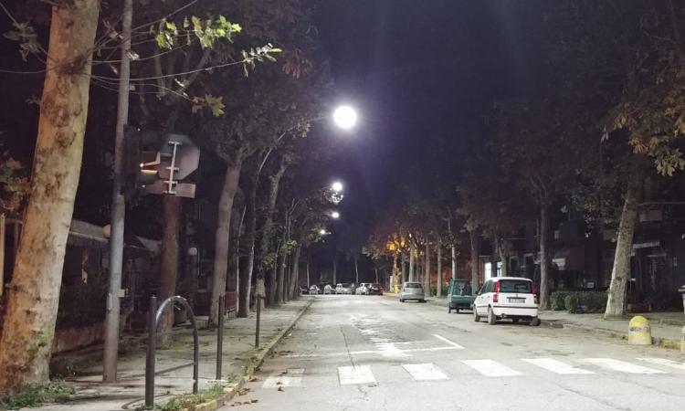 A Matelica nuova illuminazione a led A Matelica nuova illuminazione a led