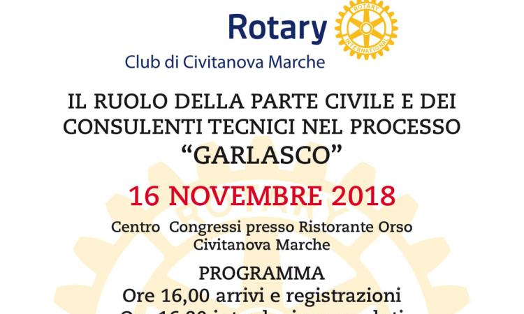 Civitanova Marche, Rotary Club: venerdì 16 novembre convegno sul delitto di Garlasco