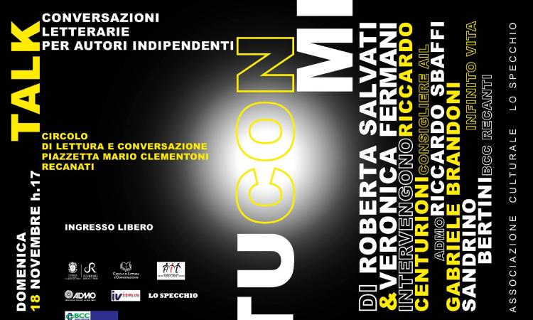 Recanati, la lotta di Roberta Salvati contro il cancro a “Talk – Conversazioni letterarie per autori indipendenti”