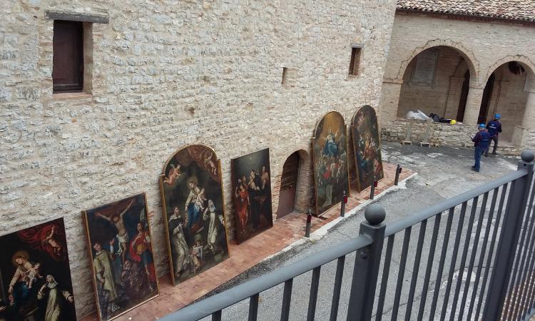 Sisma, a Serrapetrona tornano le opere recuperate Sisma, a Serrapetrona tornano le opere recuperate