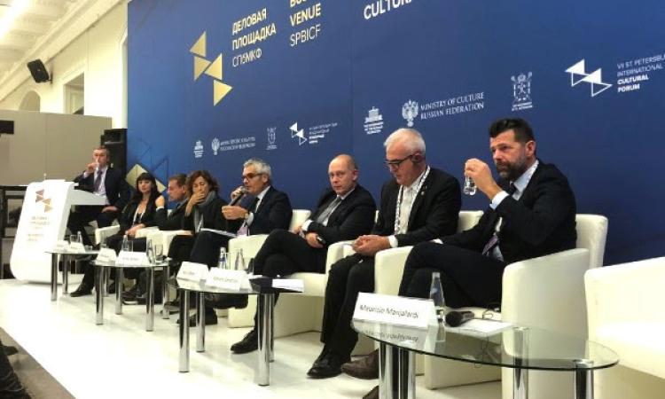 Macerata e lo Sferisterio al Forum internazionale della Cultura di San Pietroburgo