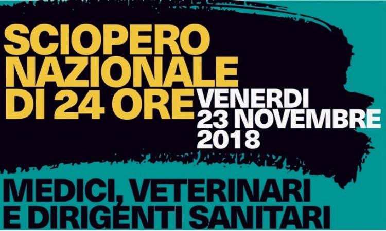 Sanità, Medici e Dirigenti scendono in piazza: sit-in di fronte alla Regione Marche