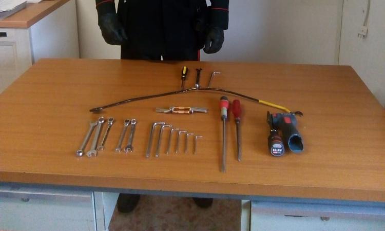 Montecassiano, trovati con arnesi da scasso: due denunciati Montecassiano, trovati con arnesi da scasso: due denunciati