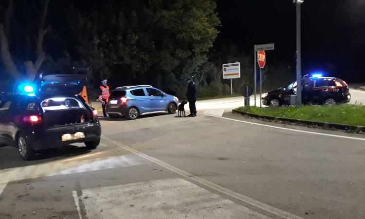Recanati, controllate più di 46 auto e 58 persone: 8 le contravvenzioni