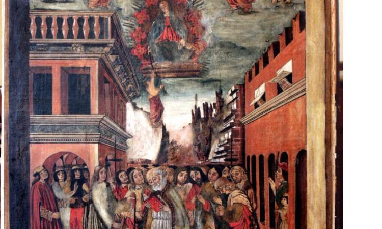 Camerino, i carabinieri portano in salvo alcune opere dal monastero di Santa Chiara