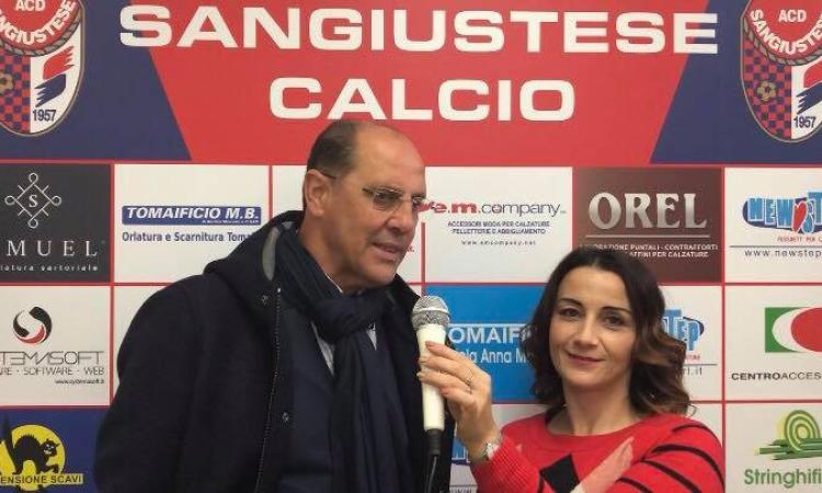 Sangiustese - Forli anticipata 08/12/18. Intervista al DG Cossu