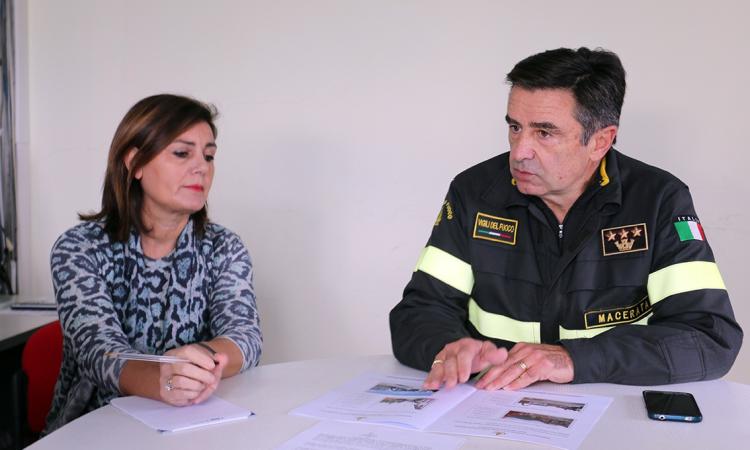 Macerata, i Vigili del Fuoco festeggiano Santa Barbara: il bilancio del 2018