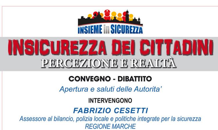 Macerata, Hotel Claudiani: giovedì si terrà il convegno "Insicurezza dei cittadini"